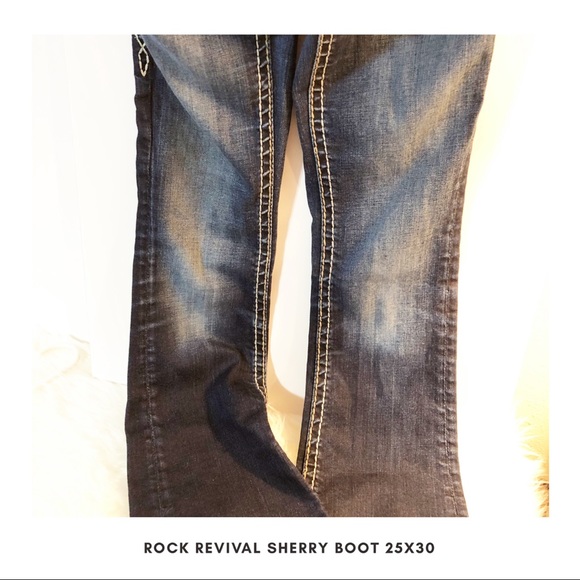 Rock Revival Jeans Sherry Boot 25x30 - Picture 4 of 4